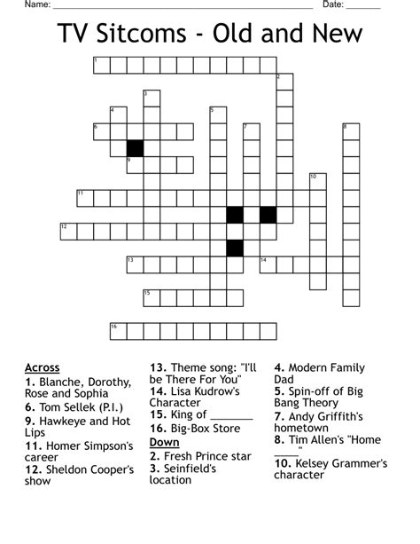 lead role in a tv show crossword|show leader crossword.